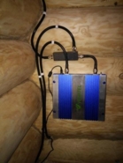 Мощный GSM репитер сотовой связи в ресторане